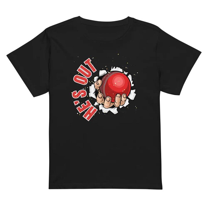 He's Out Cricket Tee product image (8)