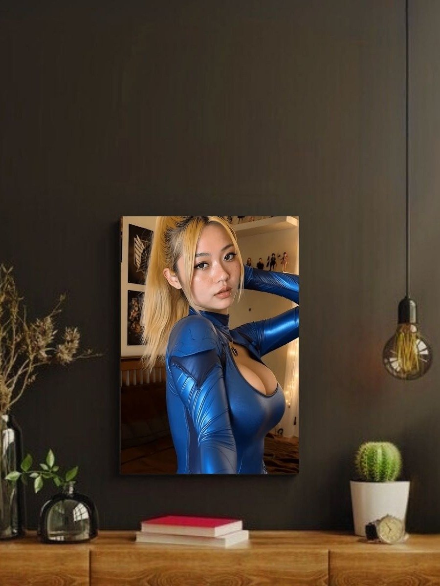 Cosplay Corner x Wavebunny.exe 8x10 Metal Print | Samus Aran Cosplay product image (2)