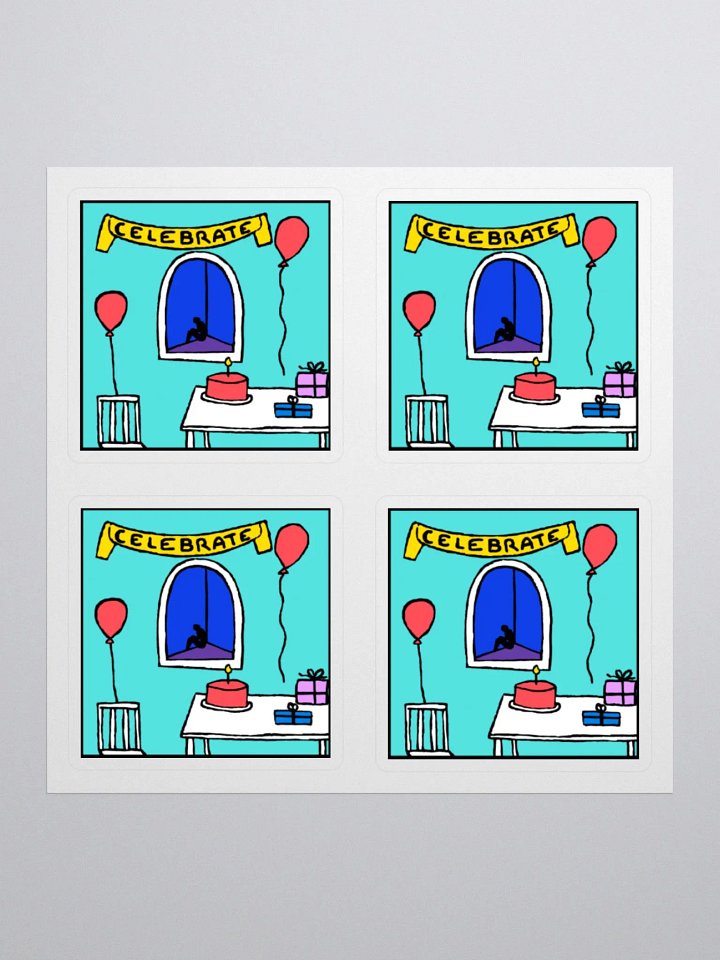 party of one - Sticker Sheet product image (1)