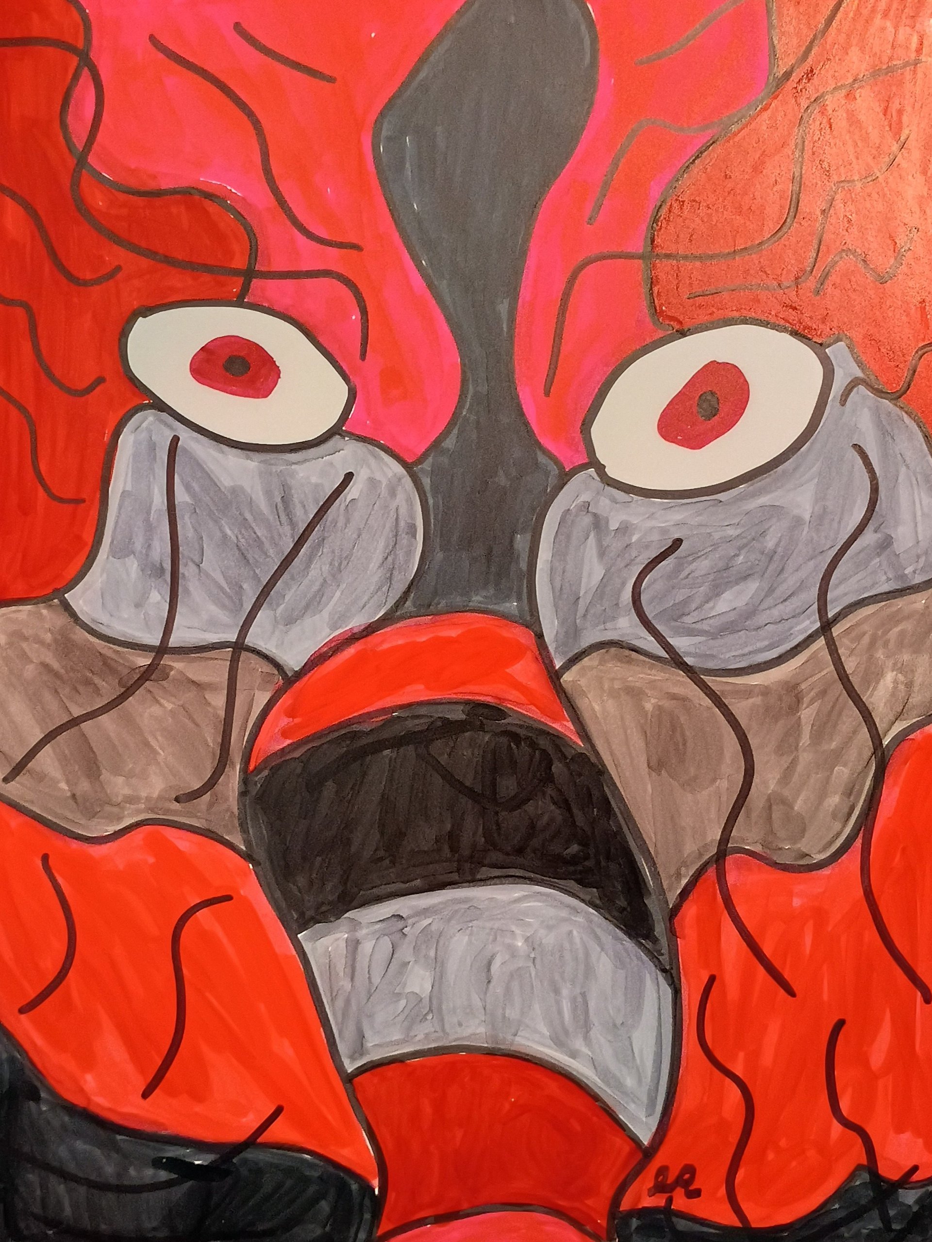 The Mask Original Drawing product image (1)