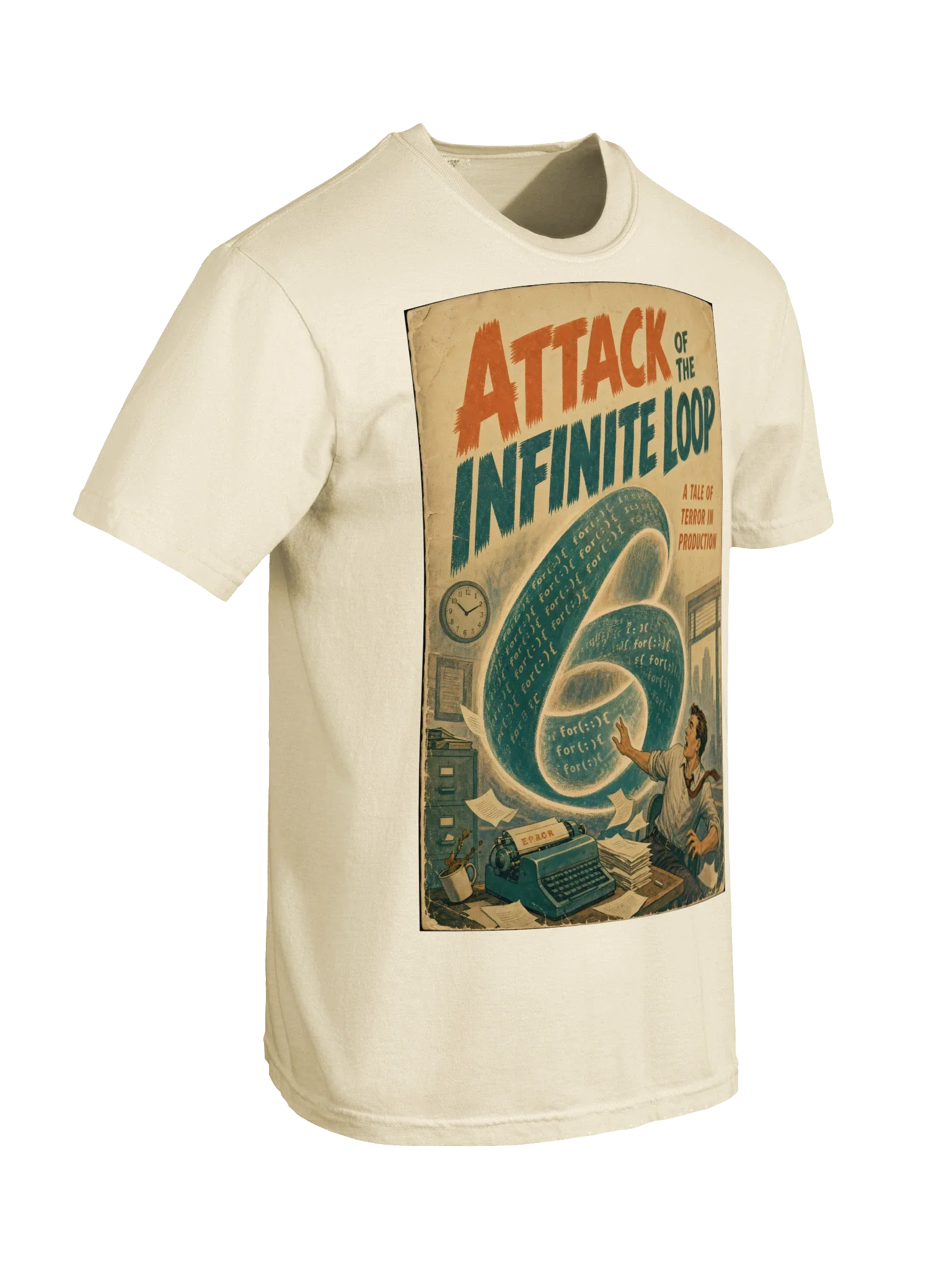 Attack Of The Infinite Loop Tee — view 6