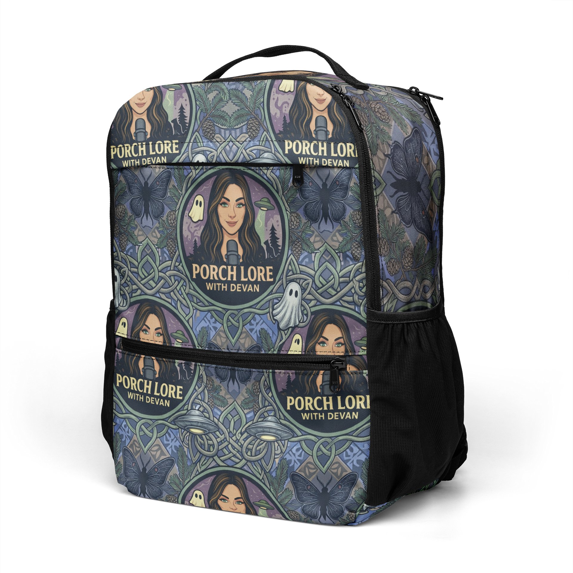 PORCH LORE DEVAN PERIWINKLE MOTH UTILITY BACKPACK product image (5)