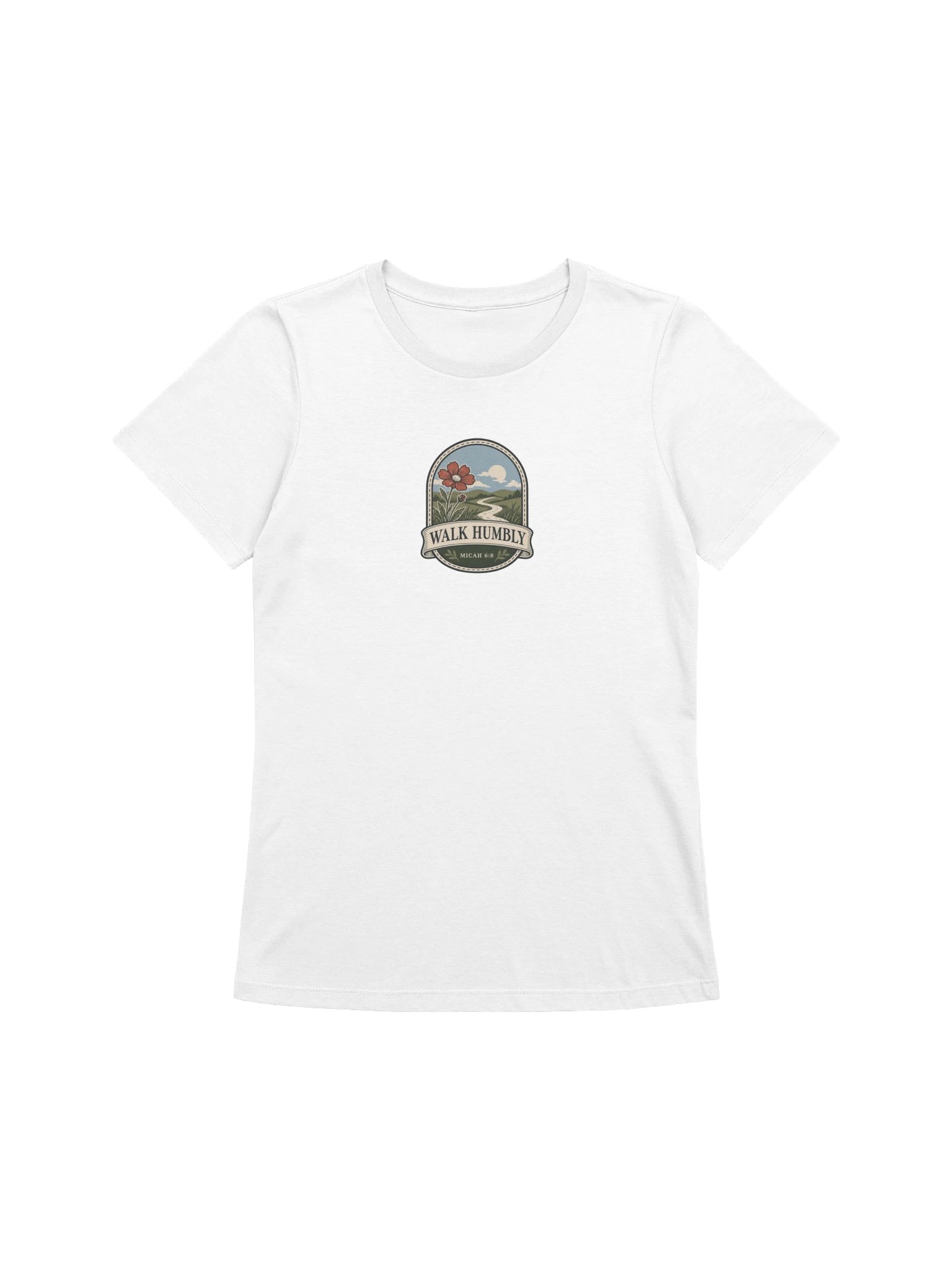 Walk Humbly | Micah 6:8 Relaxed Tee product image (1)