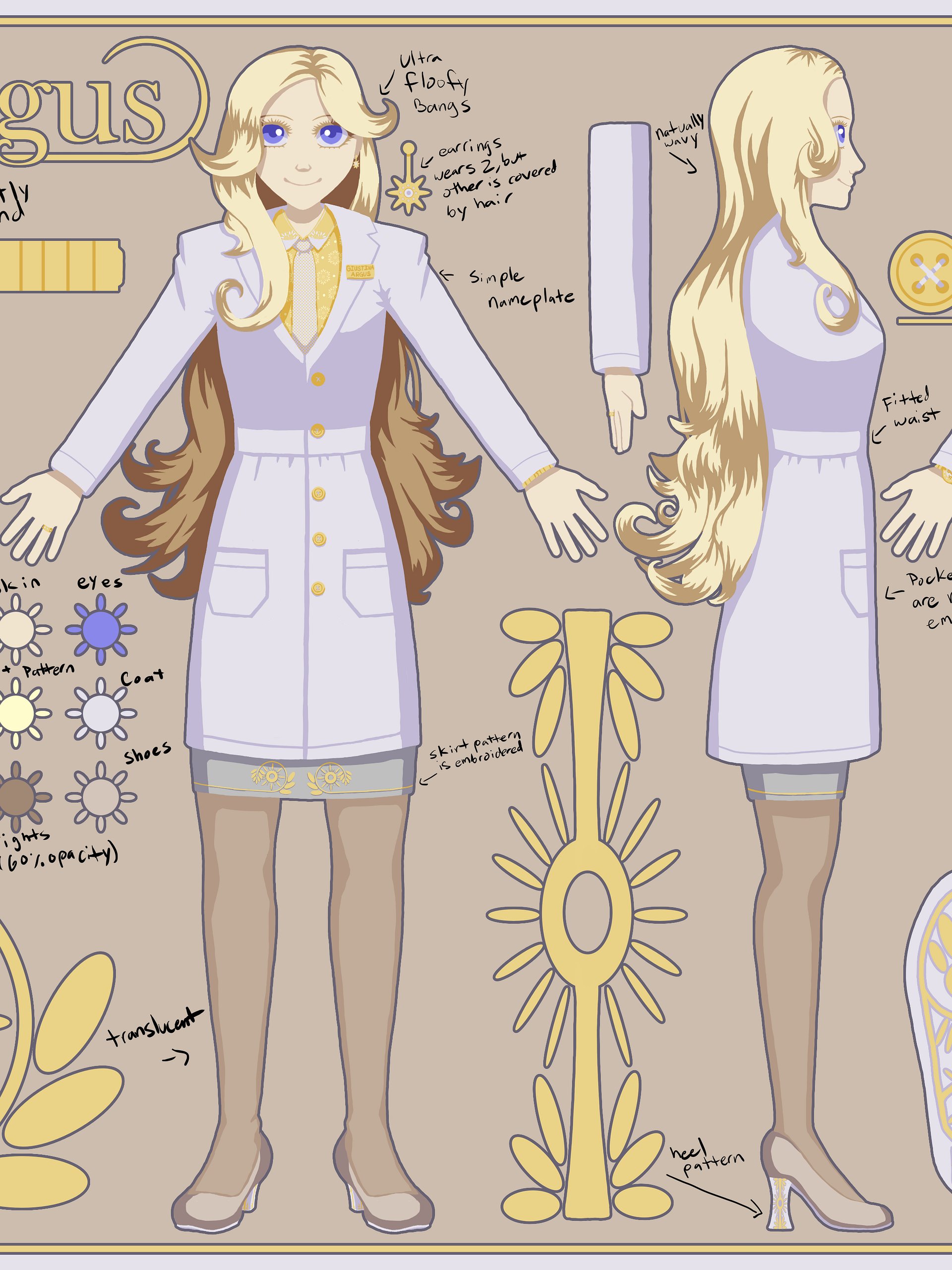 Memento Vivere: Giustina Argus Concept .kra file product image (1)