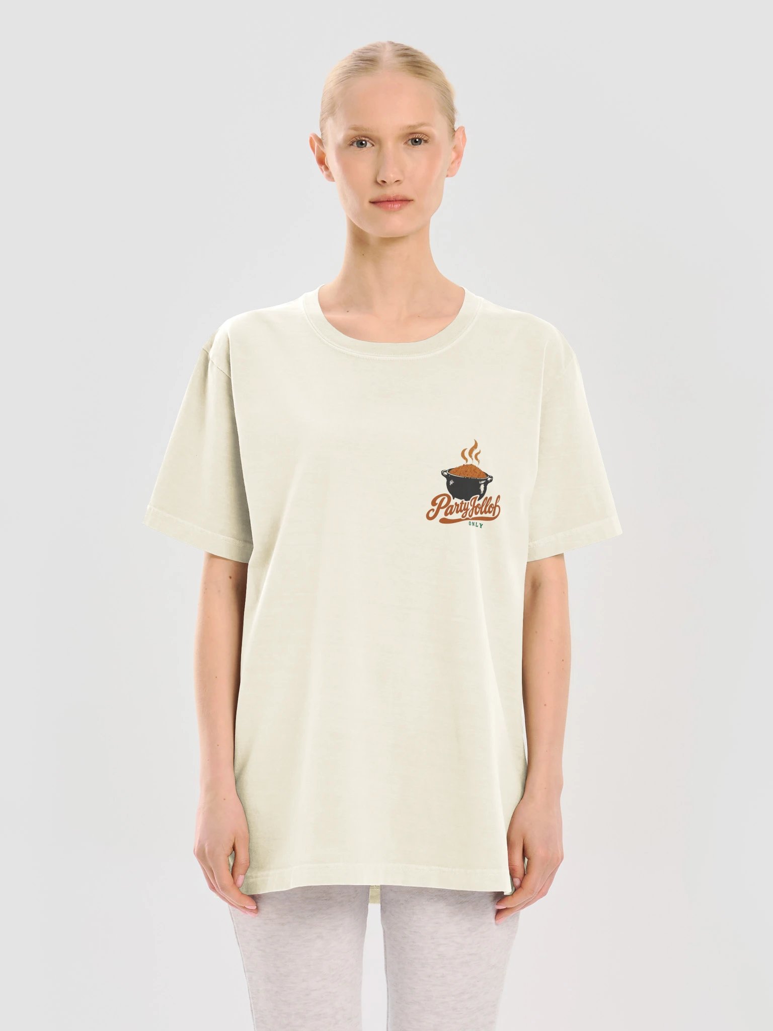 Party Jollof Only (Heavyweight garment-dyed tee) product image (9)