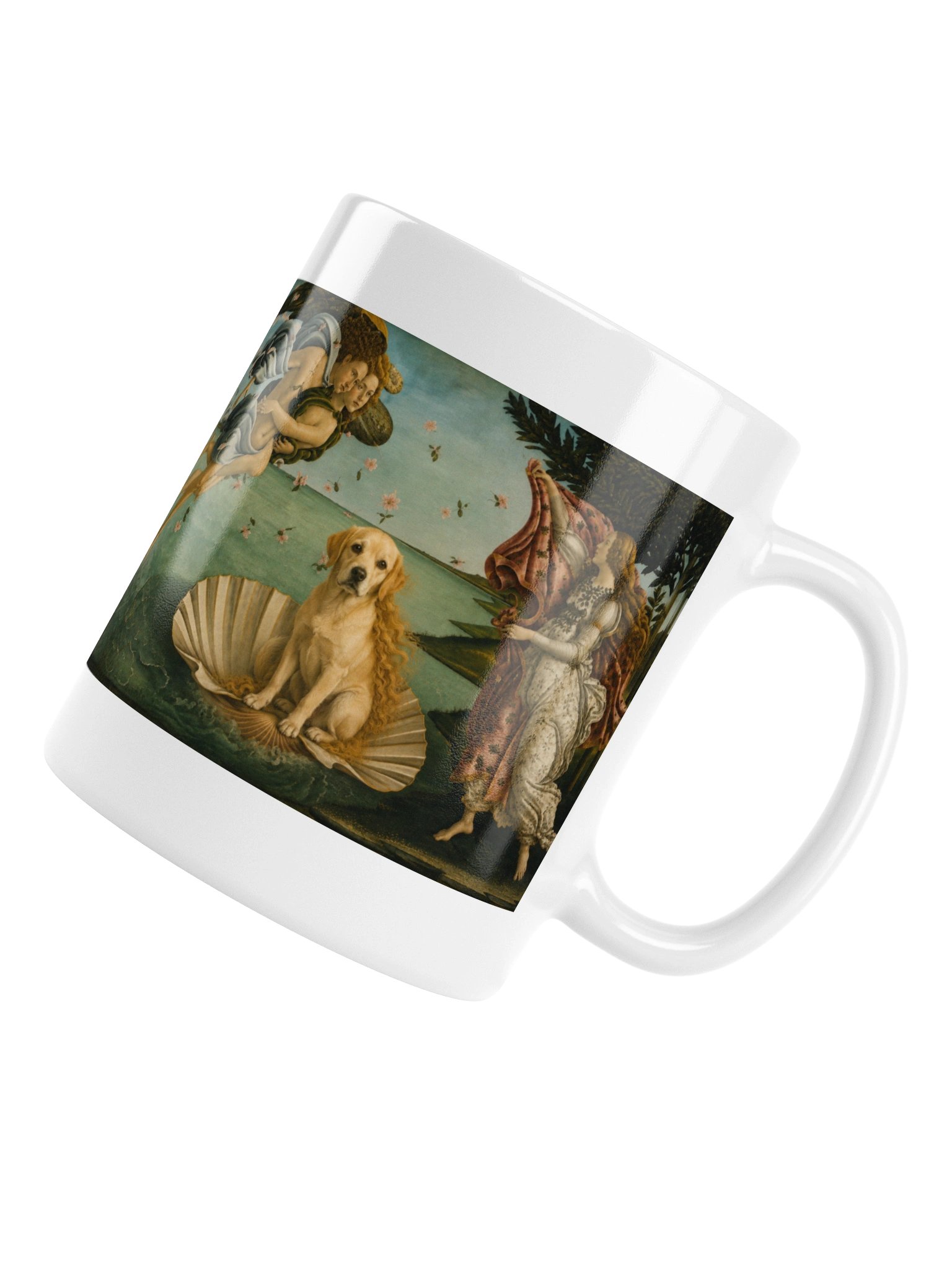 Labrador Retriever The Birth of Venus Mug product image (6)