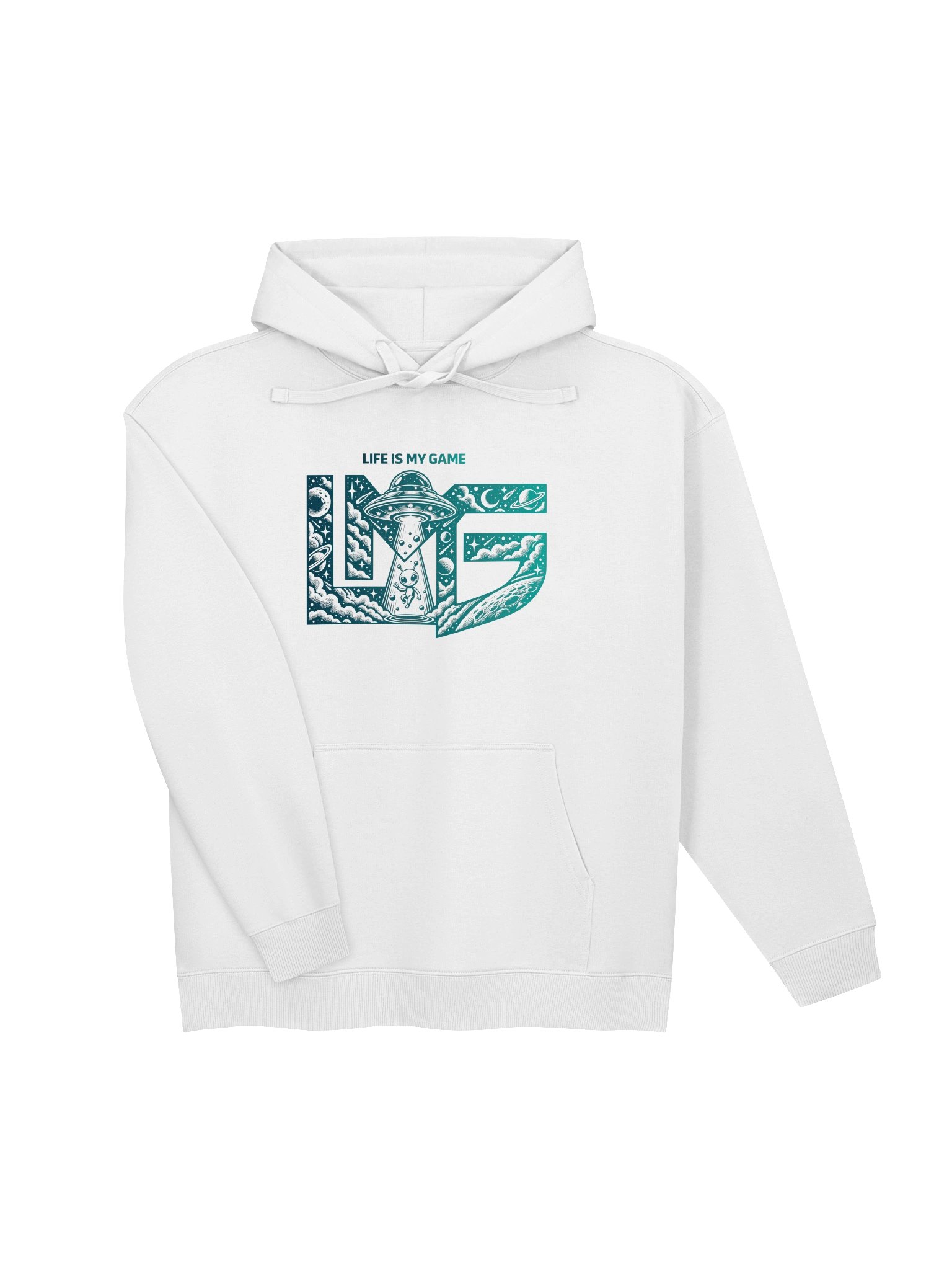 Life Is My Game — Already Here Organic Hoodie product image (3)