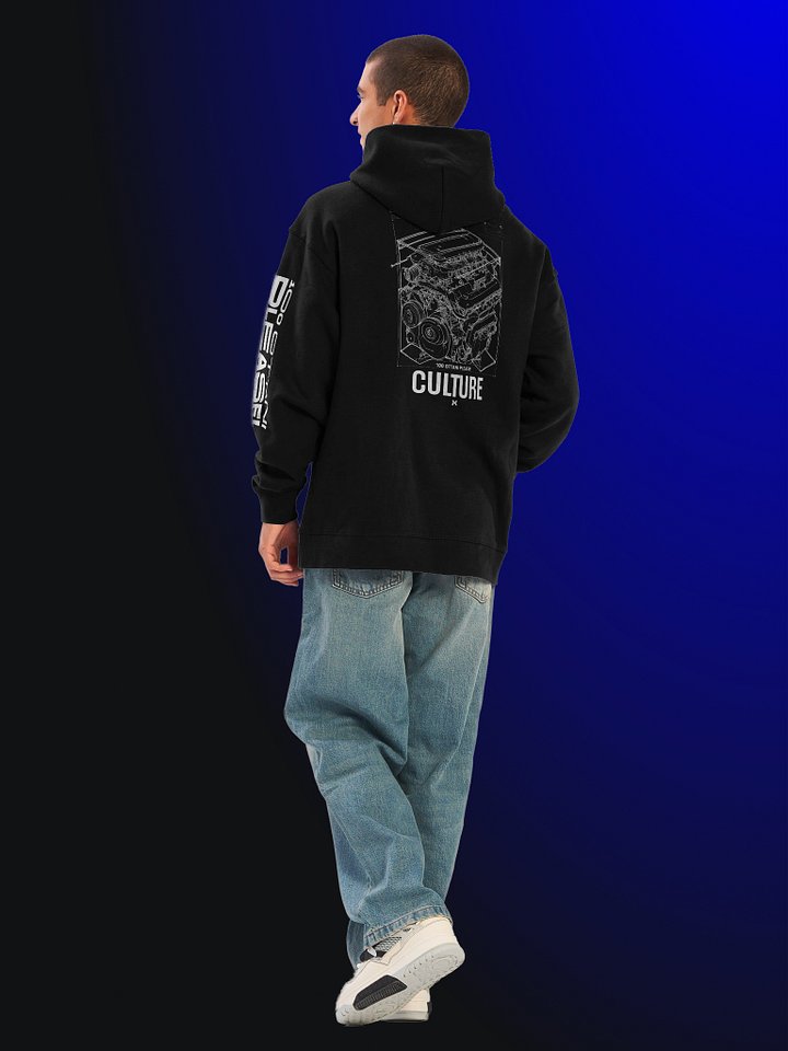 100 Ottani Please!™ Premium Oversized Racing Streetwear Hoodie | Pressure Unit Edition product image (2)
