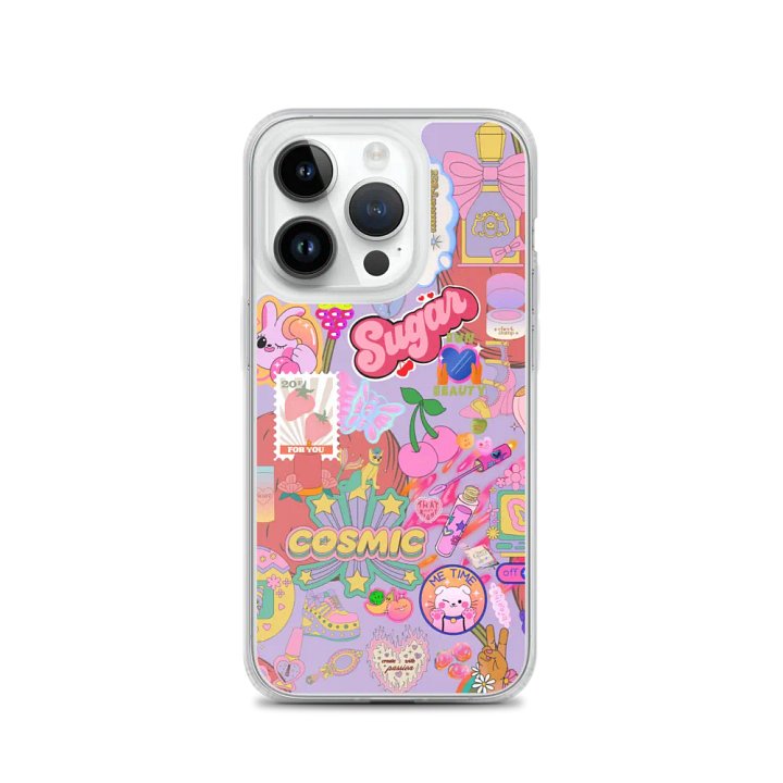 Whimsical Cosmic Collage iPhone® MagSafe® Case product image (3)