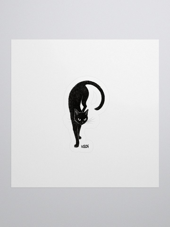 Mystic Feline Art Kiss-Cut Stickers product image (1)