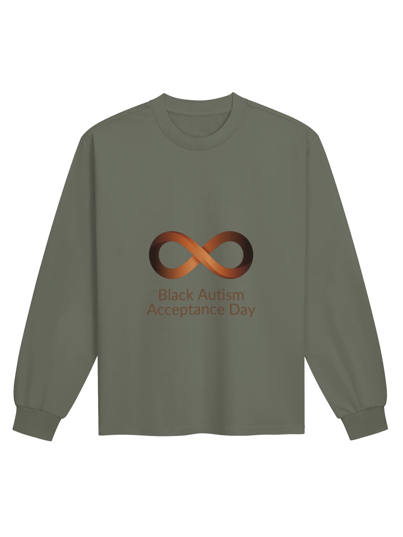 Black Autism Day Long Sleeve Logo T-Shirt product image (2)