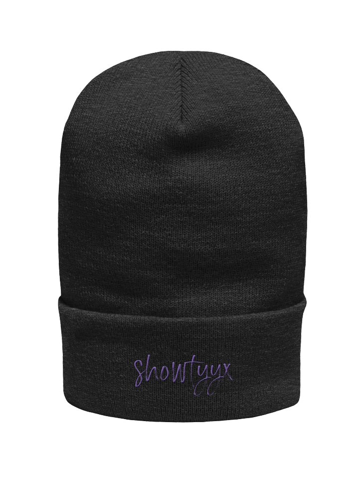Showtyyx Purple Logo Beanie product image (1)
