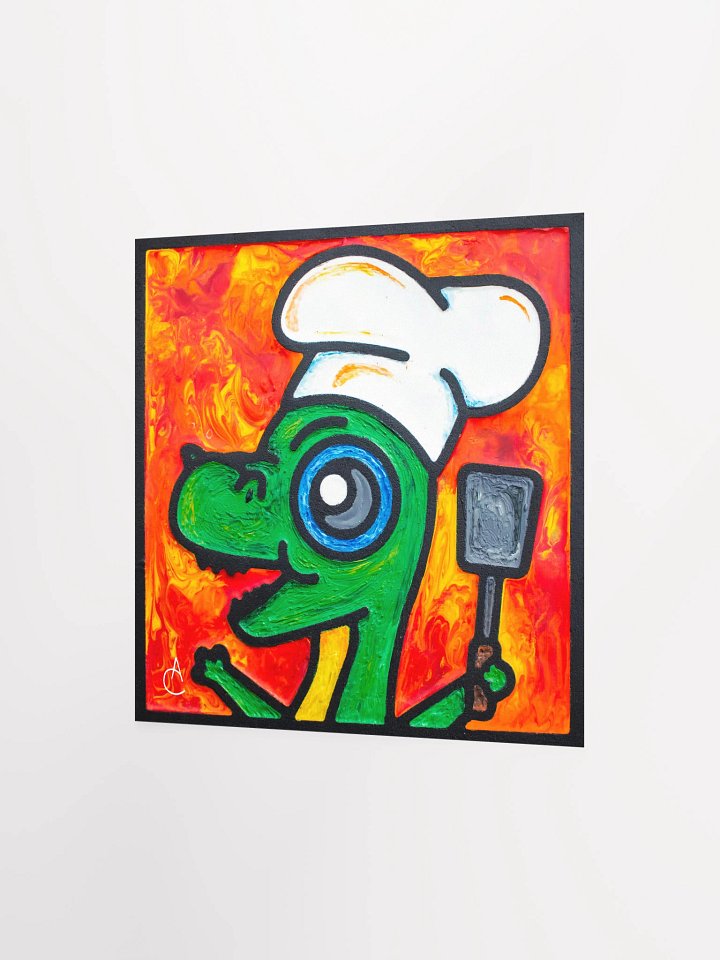 Au-roar-a T-Rex Print product image (6)