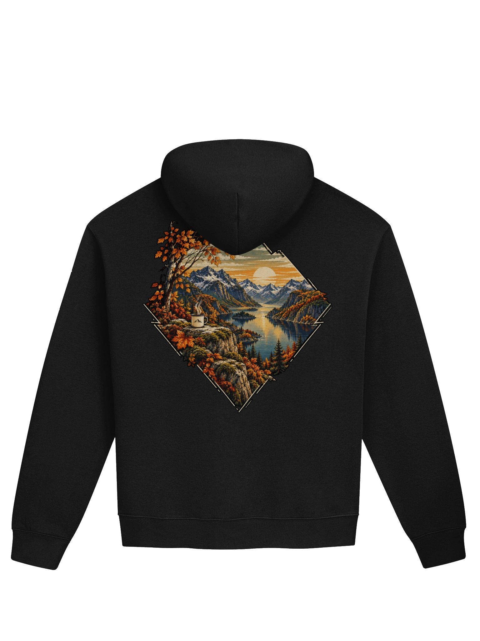 Autumn Fjord Coffee – Men's Hoodie product image (10)
