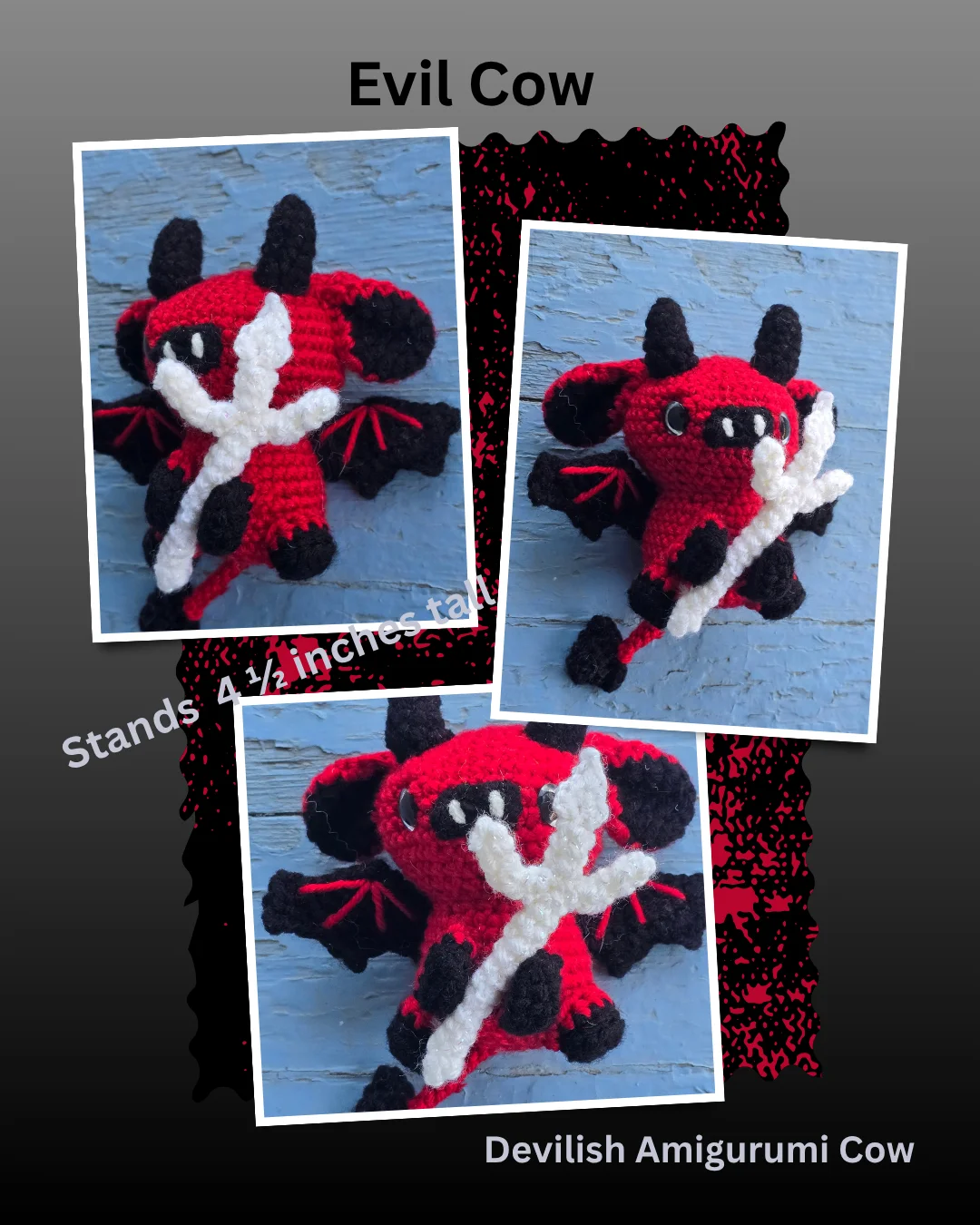 Evil Cow Plushie 🐑 product image (1)