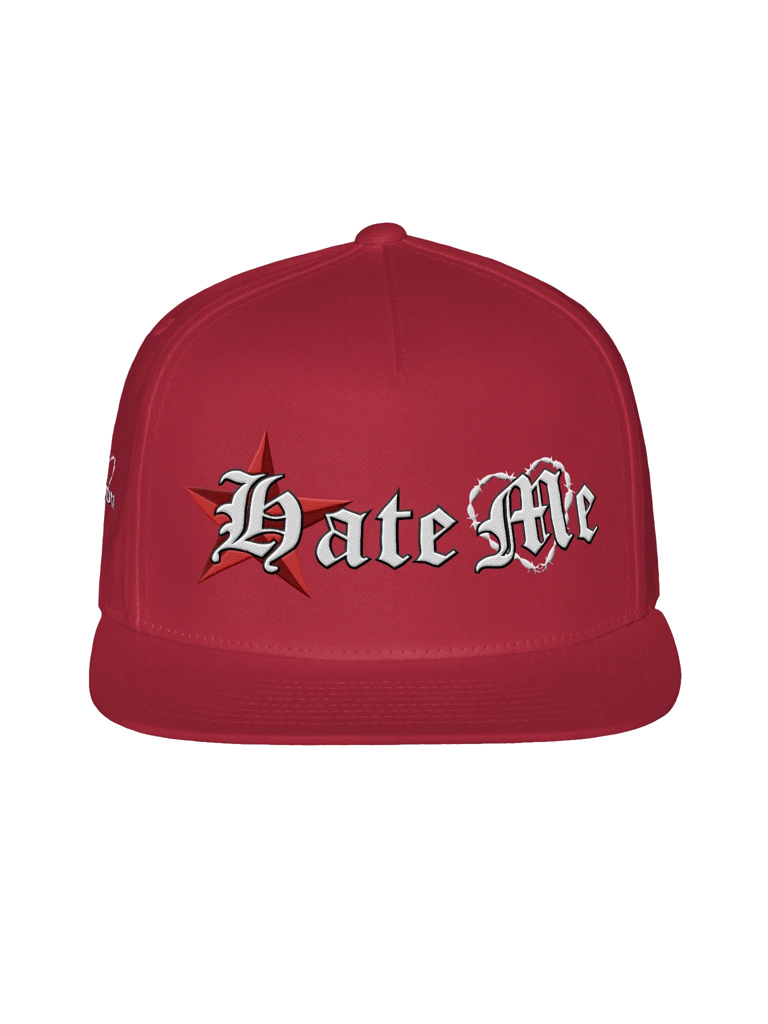 H-Town Hate Me A-Frame Snapback Cap "Summit Red" Colorway product image (1)