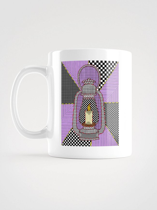 White Glossy Mugs 
