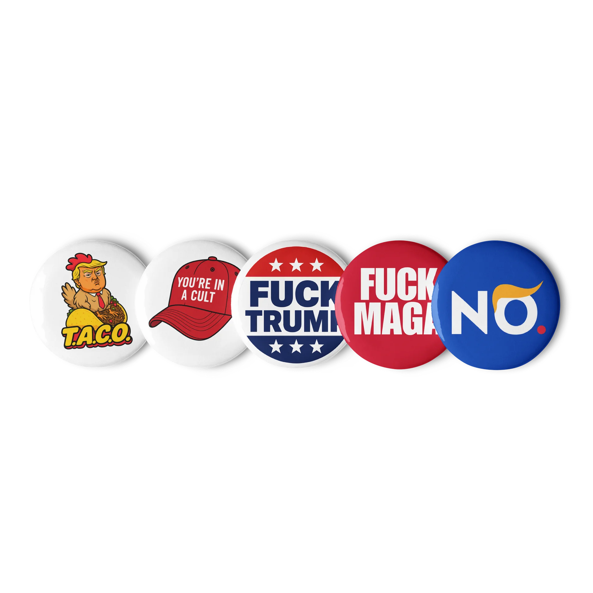 The Anti-MAGA Button Pack product image (2)