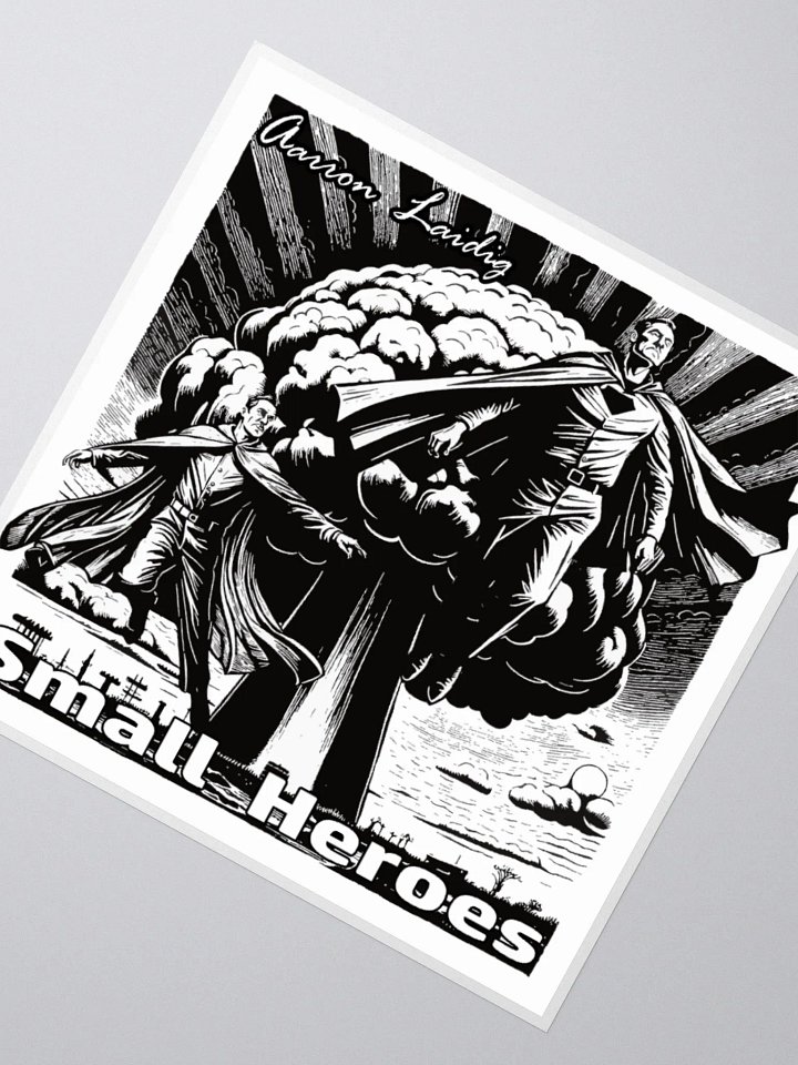 Small Heroes Cover Art vinyl sticker product image (2)