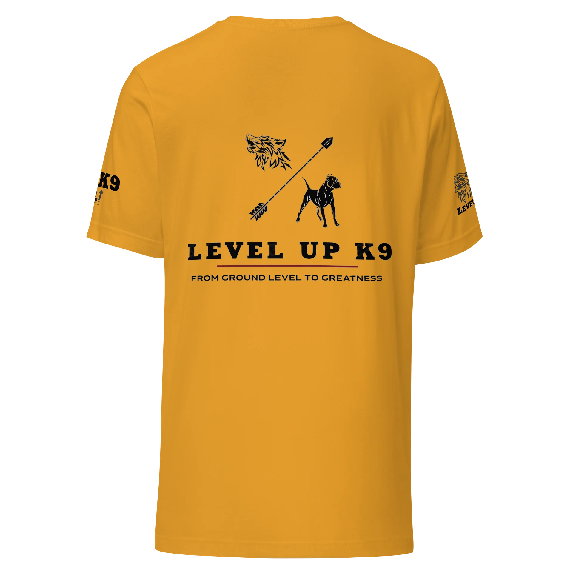 LEVEL-UP K9 Logo Tee — Lightweight soft fit product image (6)