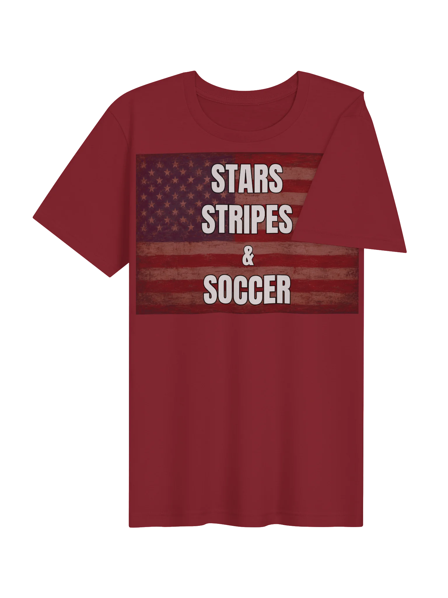 Stars, Stripes & Soccer Shirt | USA Soccer Fan T-Shirt product image (34)