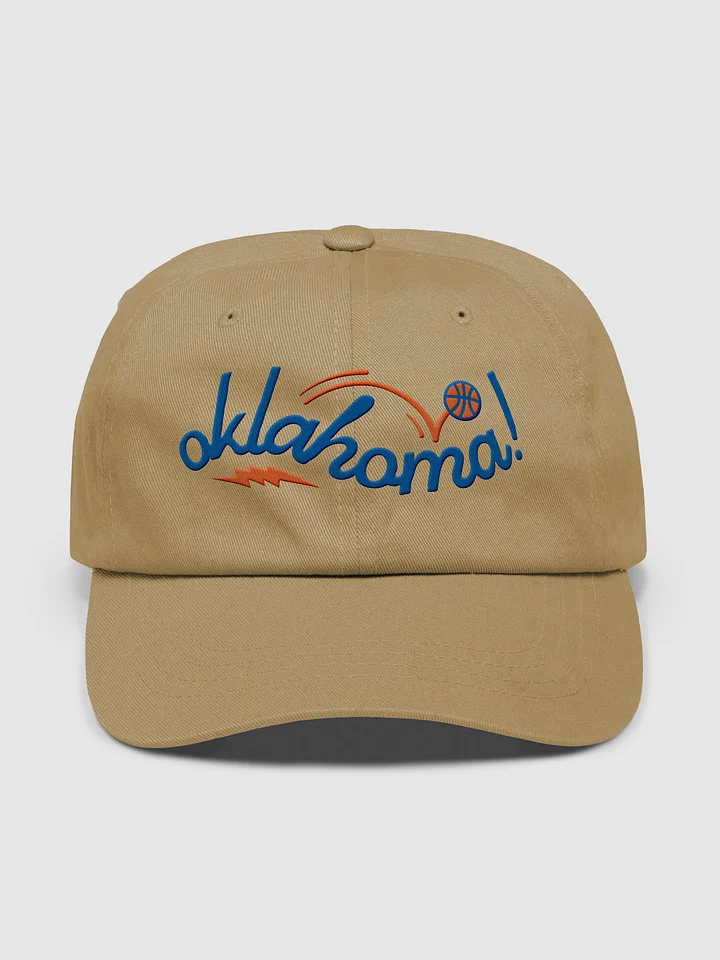 Oklahoma Bounce Hat - Khaki/Light Blue product image (1)