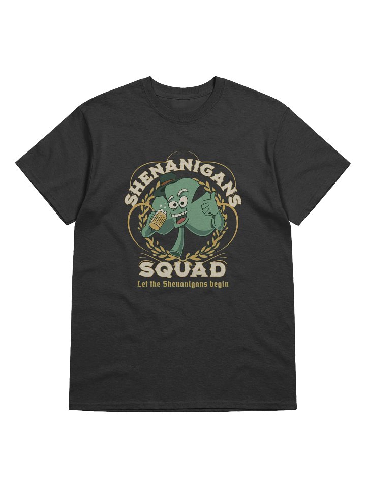 Shenanigans Squad T-Shirt | Funny St. Patrick’s Day Drinking Team Tee product image (29)