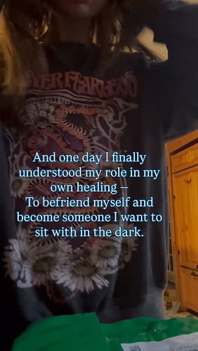 this weekend gave me a mirror I didn’t ask for..
a version of myself I wanted to look away from.

I spent a while wanting to ...