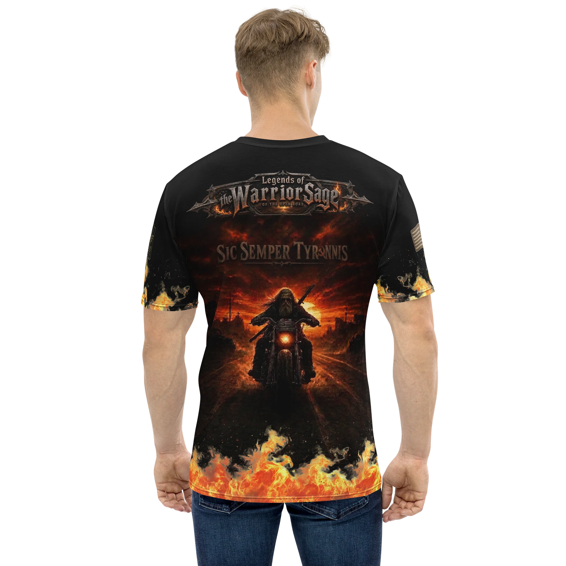 Warrior Sage Sic Semper Tyrannis MötoGraffitti Tee product image (1)