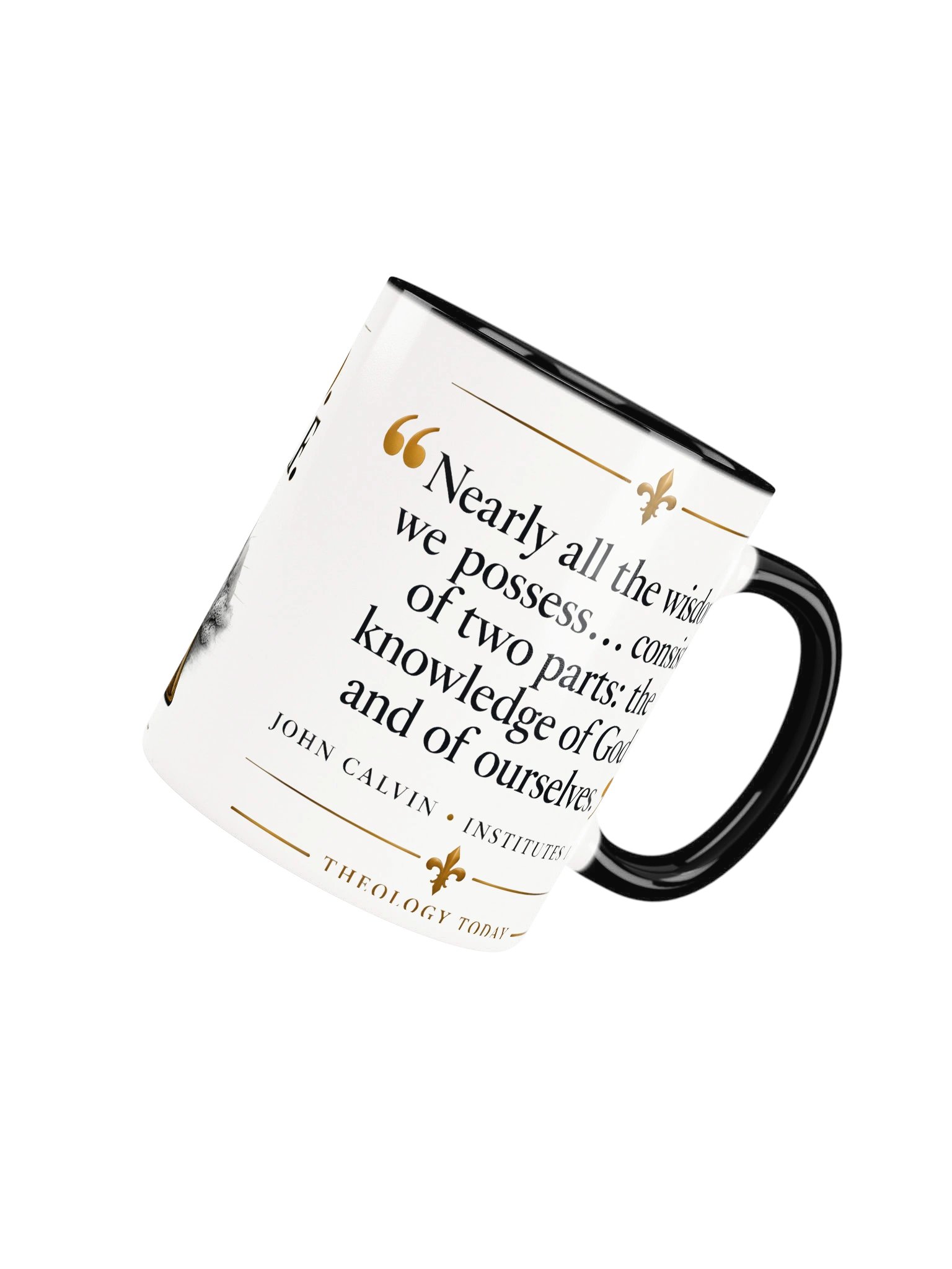 Know God. Know Yourself. — John Calvin Institutes Mug product image (8)