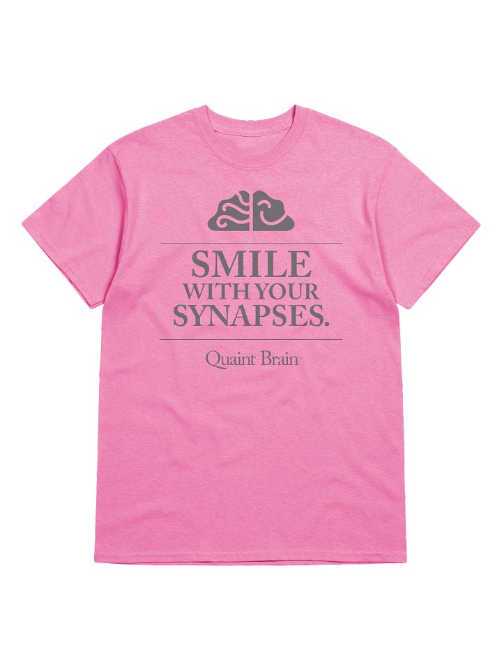 Quaint Brain™ Smile With Your Synapses Heavyweight Cotton Tee product image (1)