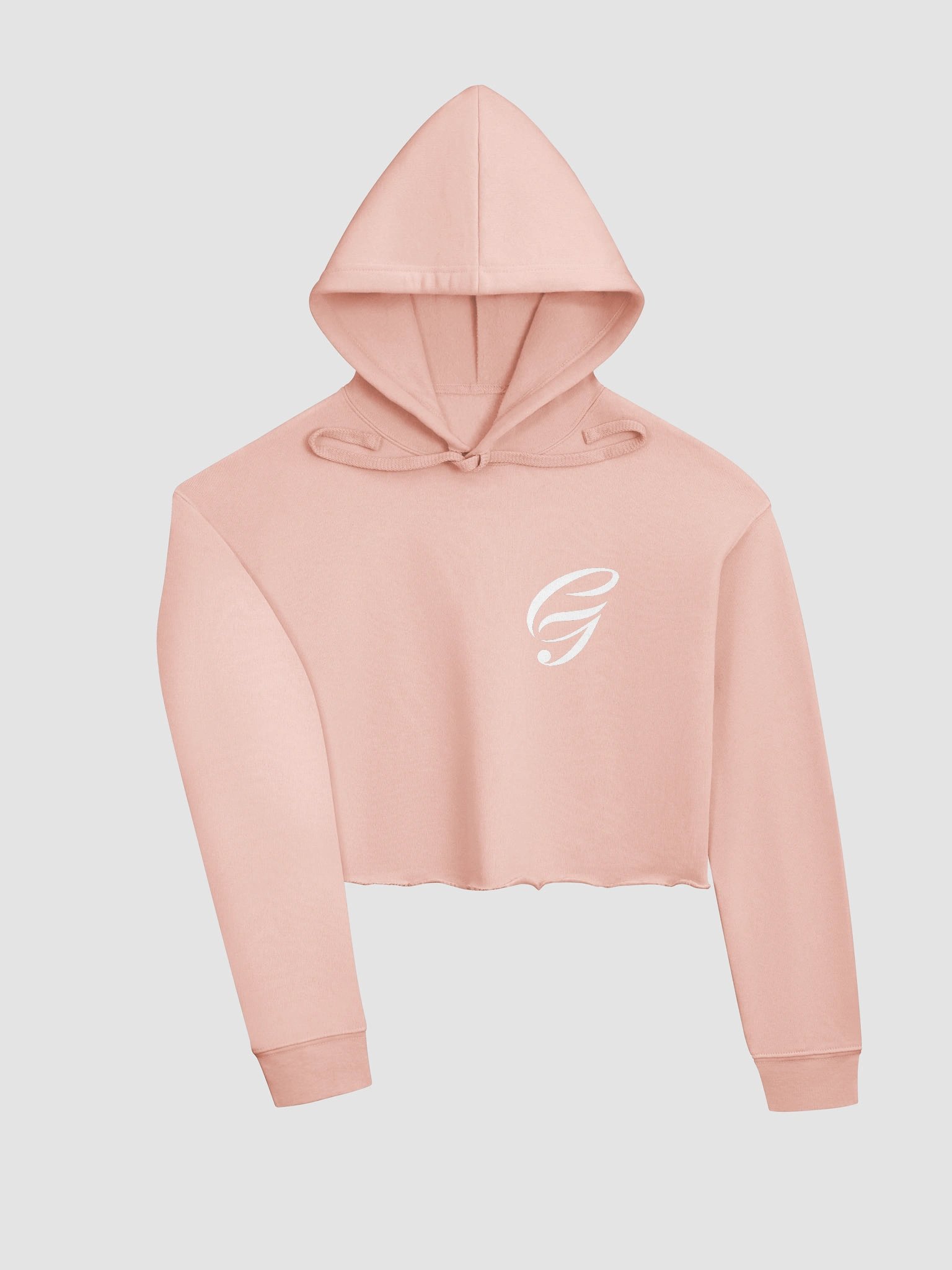 Signature White Crop Hoodie product image (14)