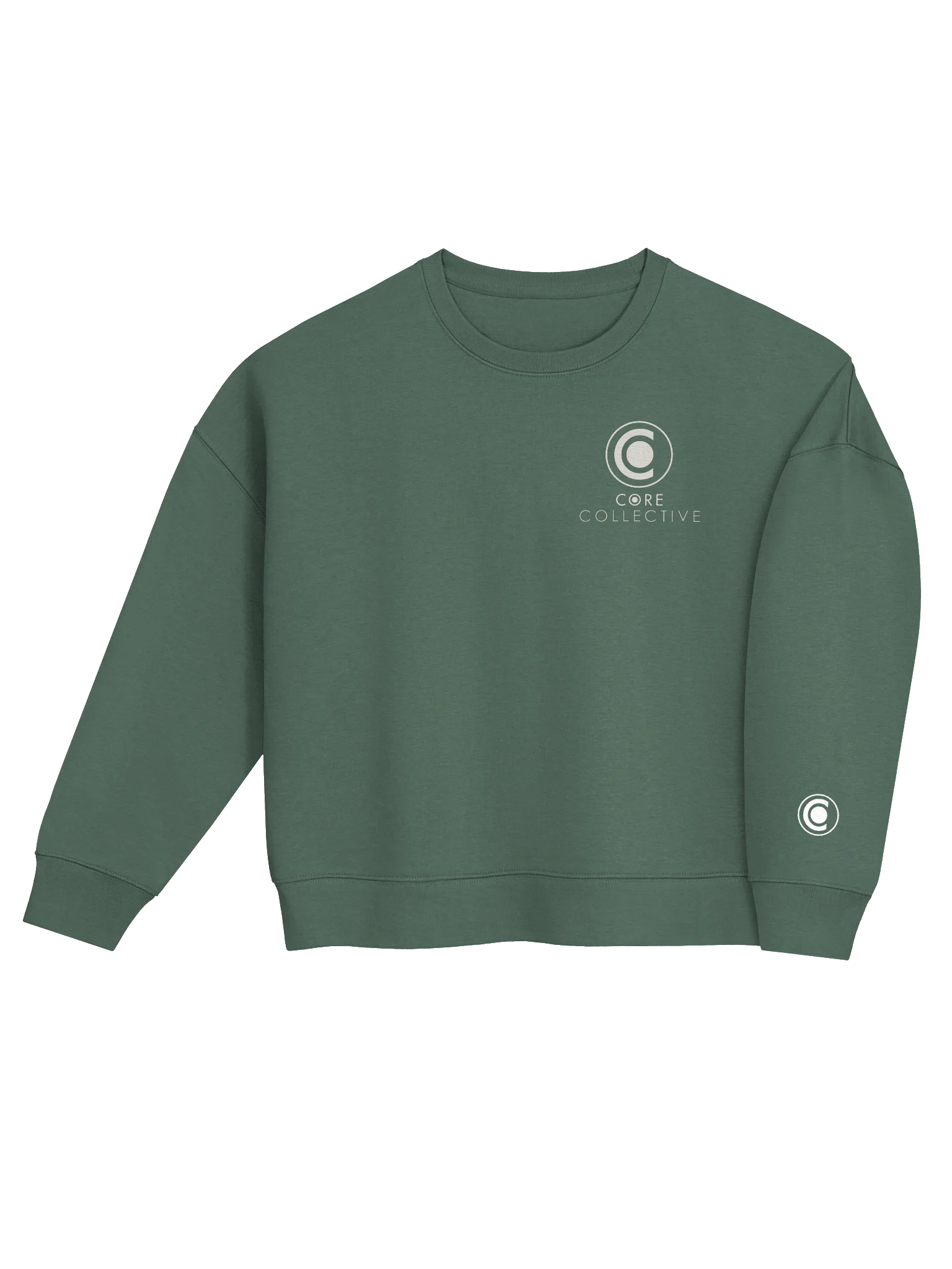Green Crewneck Sweatshirt Change Happens Through Movement product image (4)