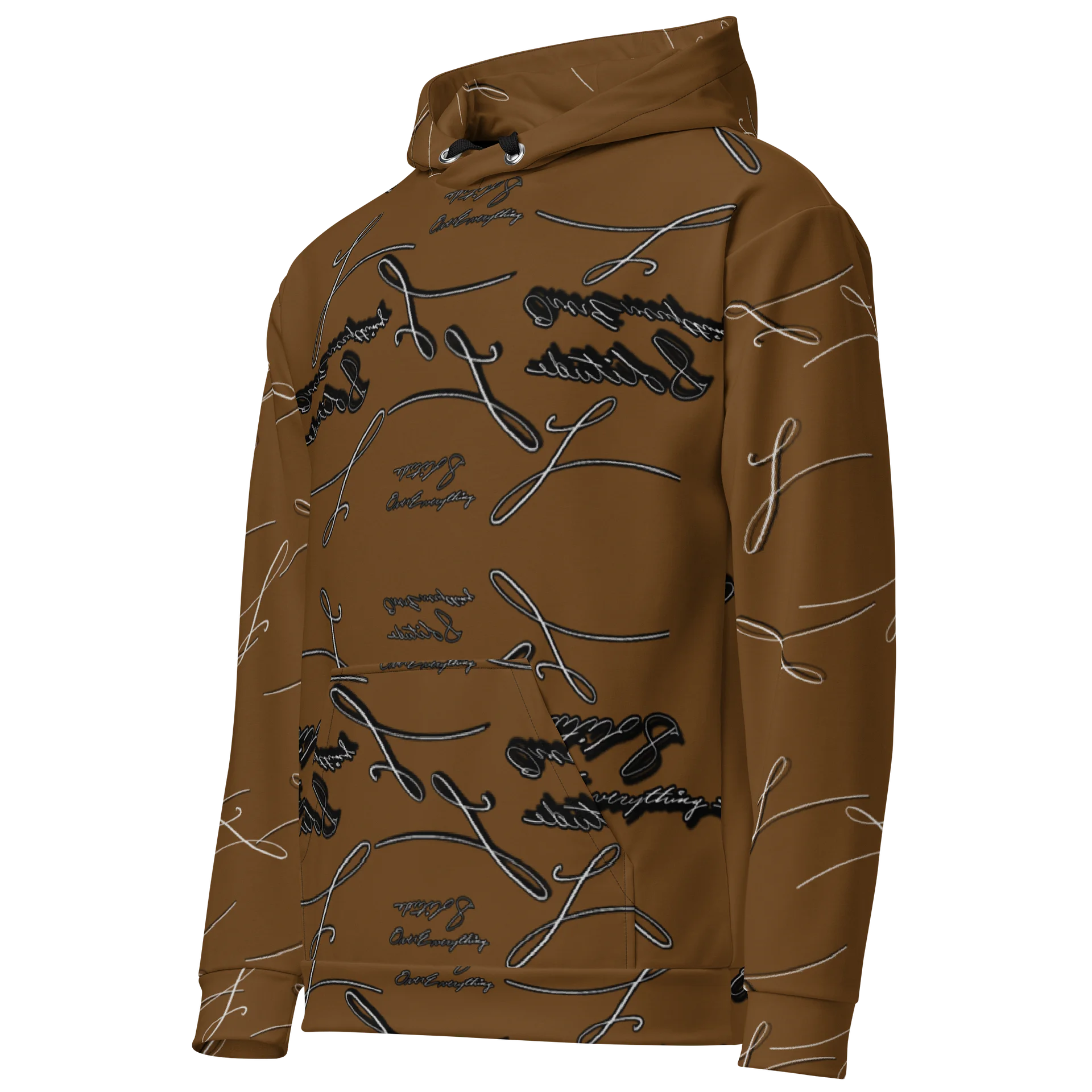 Solid Chocolate Solitude Over Everything V1 Hoodie product image (4)