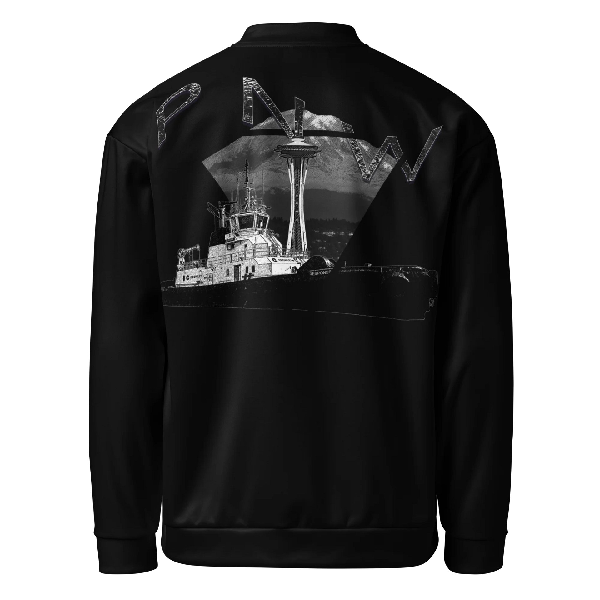 PNW T-Mt Raine & Tug Response – Classic Marine Workwear | Twin Anchor Apparel - Bomber Jacket product image (1)
