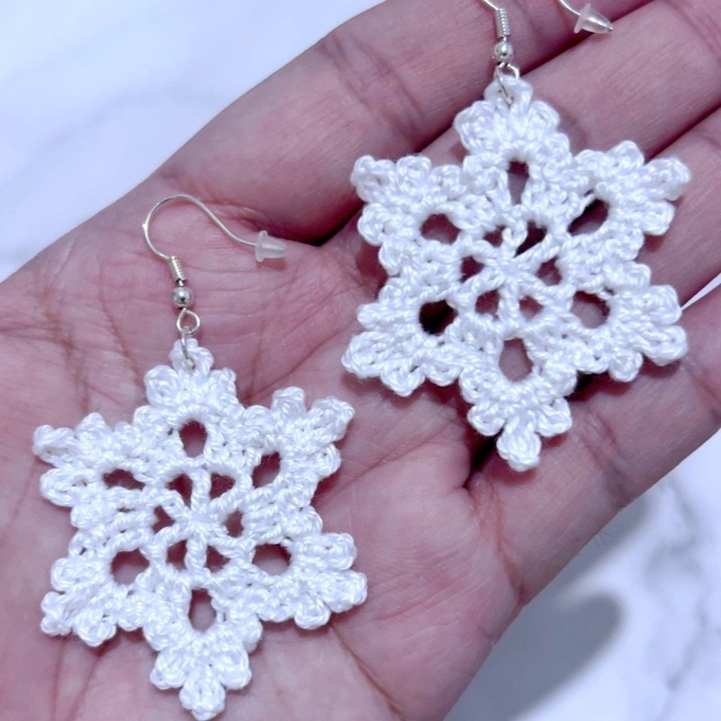 Snowflake Earrings product image (1)