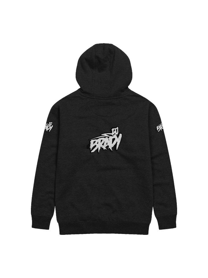 Brushstroke DJ Brady Premium Black Hoodie product image (2)