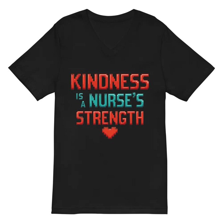 Nurse's Strength V-Neck Tee product image (3)