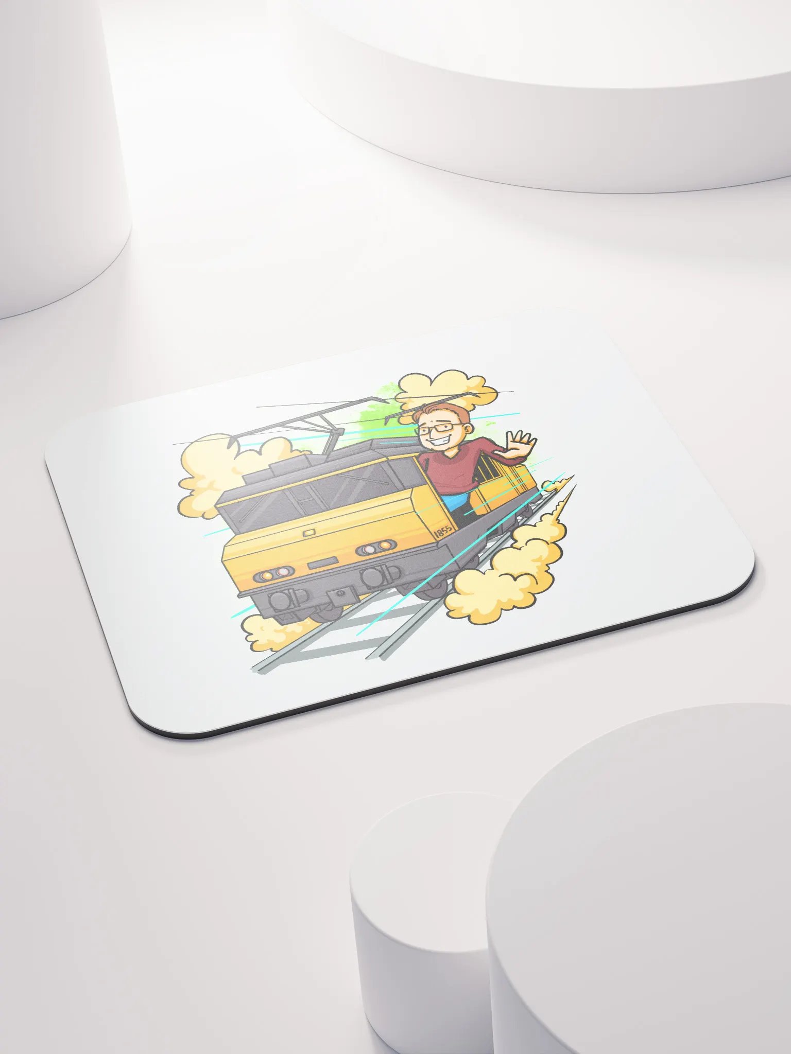 Rob op de lok (Mouse Pad Classic) product image (4)