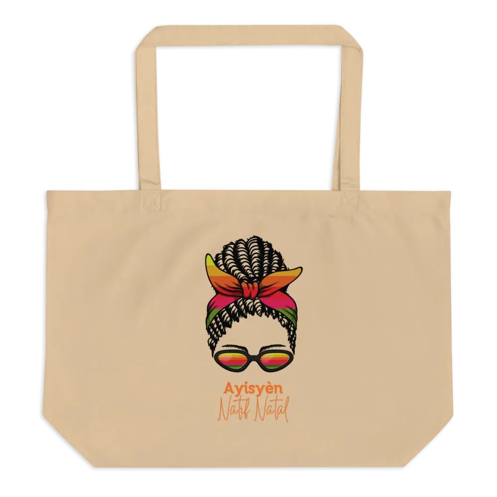 Ayisyèn Natif Natal Organic Tote product image (1)