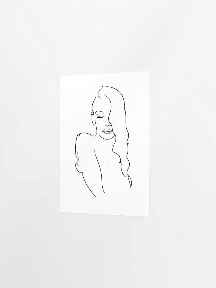 Siren Line Art Minimalist Poster product image (12)