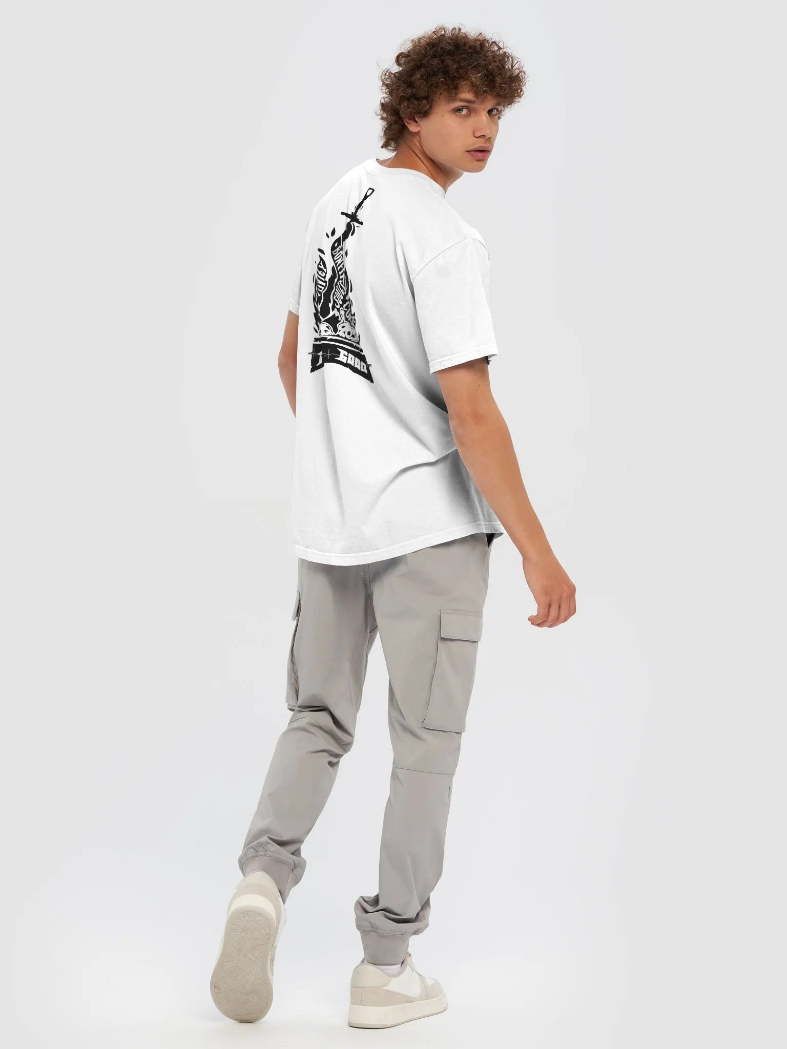 Dark Souls Theme White Tee product image (8)