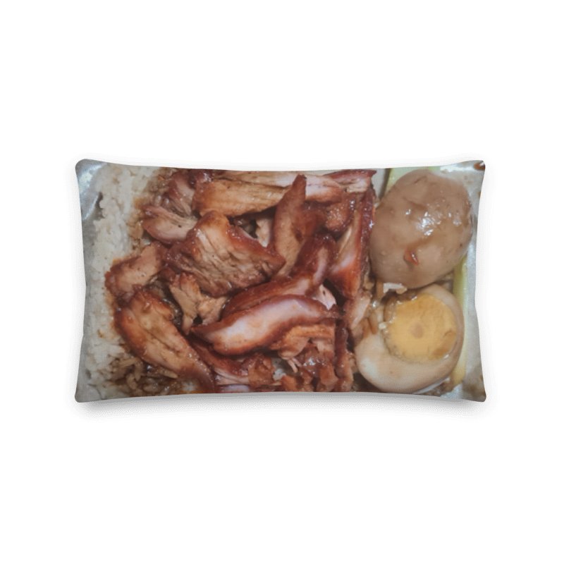 Char Siew Rice Decorative Pillow product image (5)