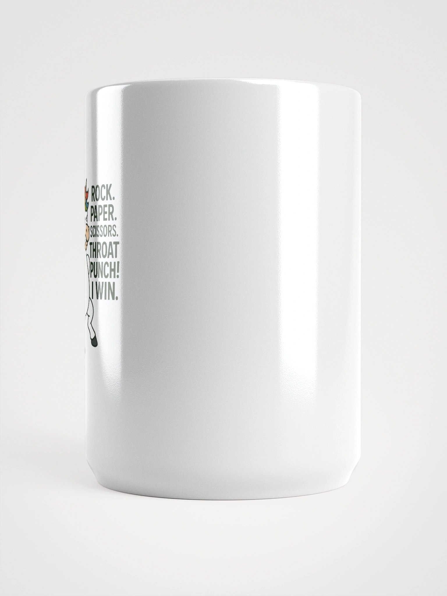 Rock. Paper. Scissors. THROAT PUNCH! - Mug product image (5)