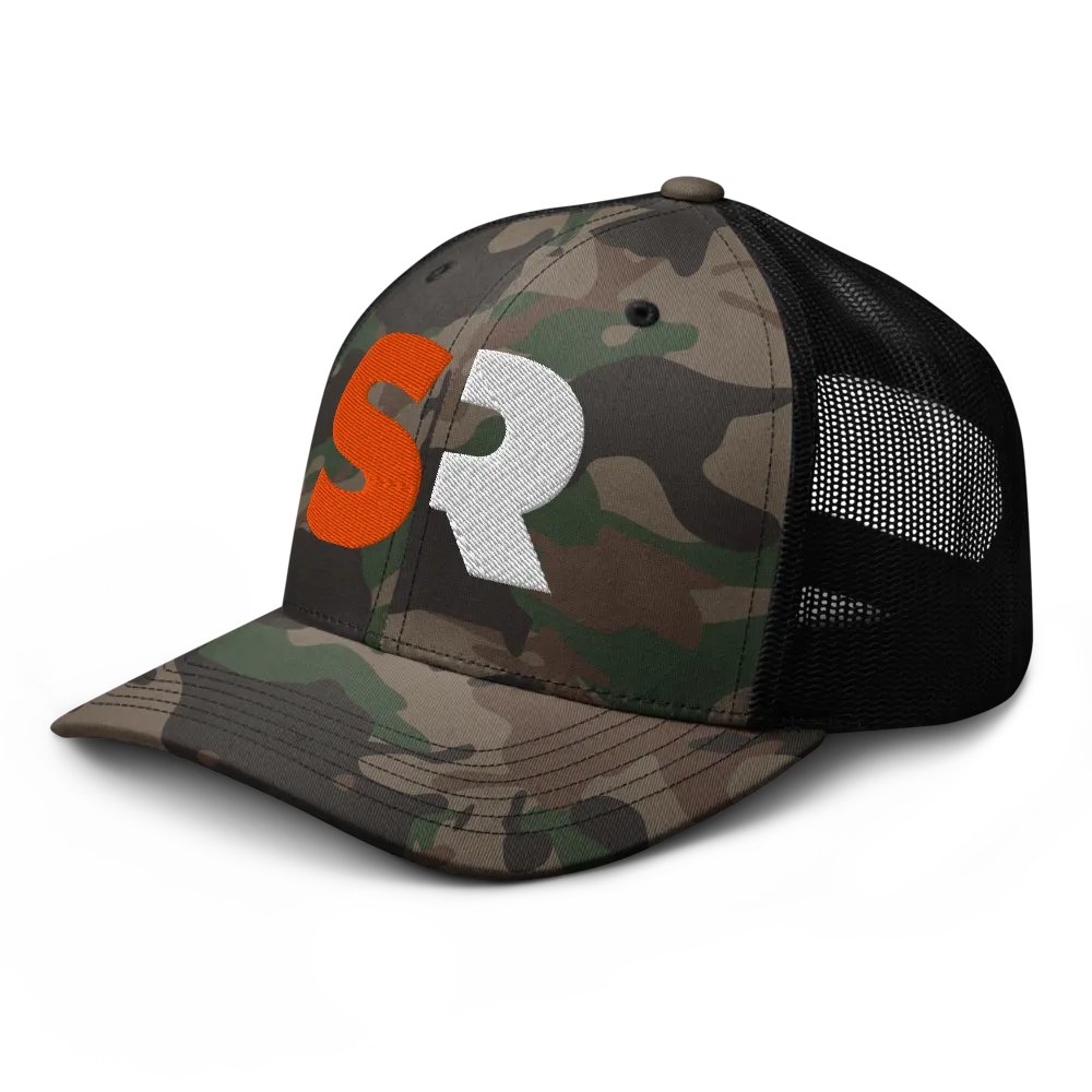 SR Camo Trucker Hat product image (3)