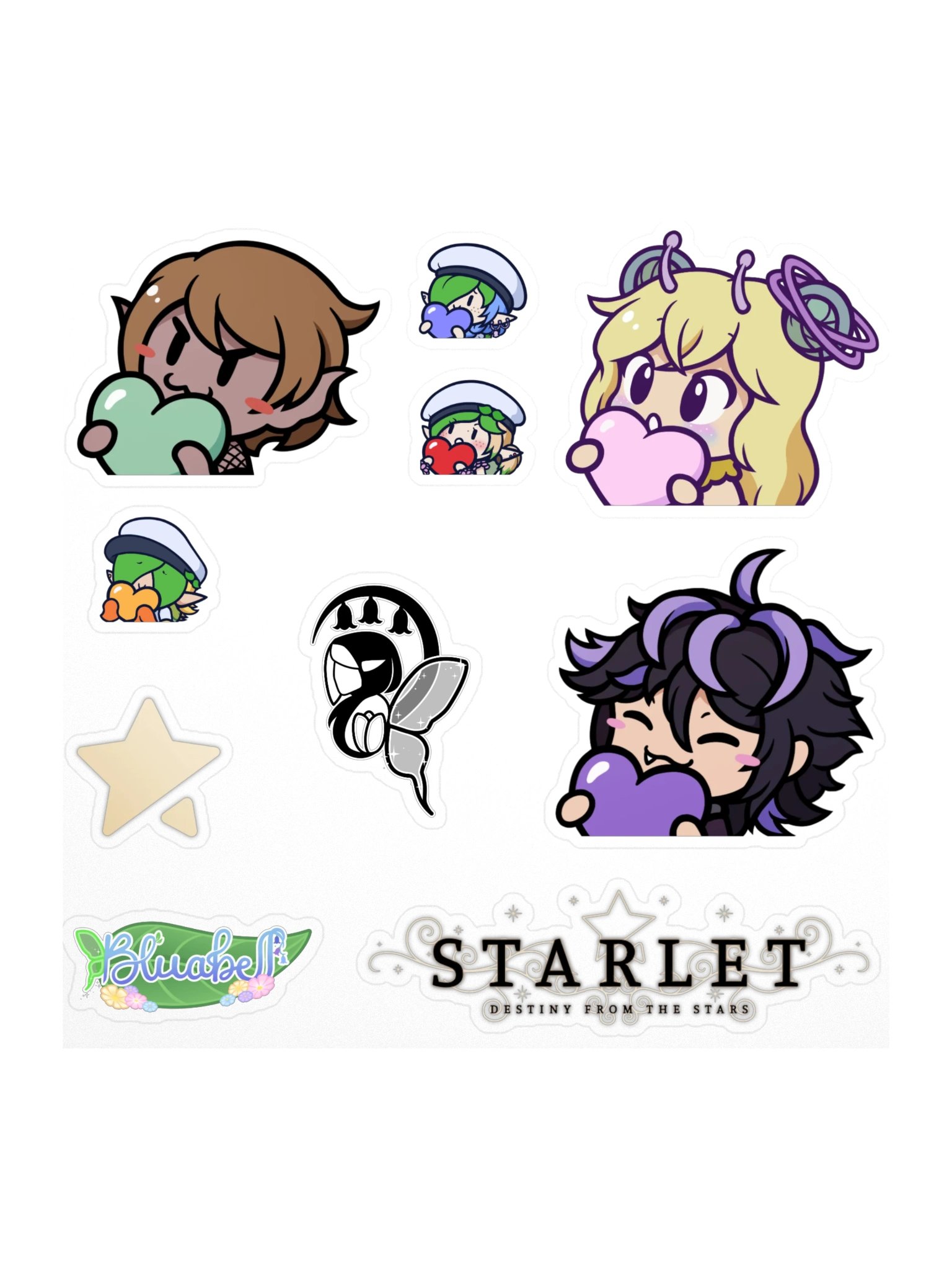 Starlet Stickers!! product image (1)