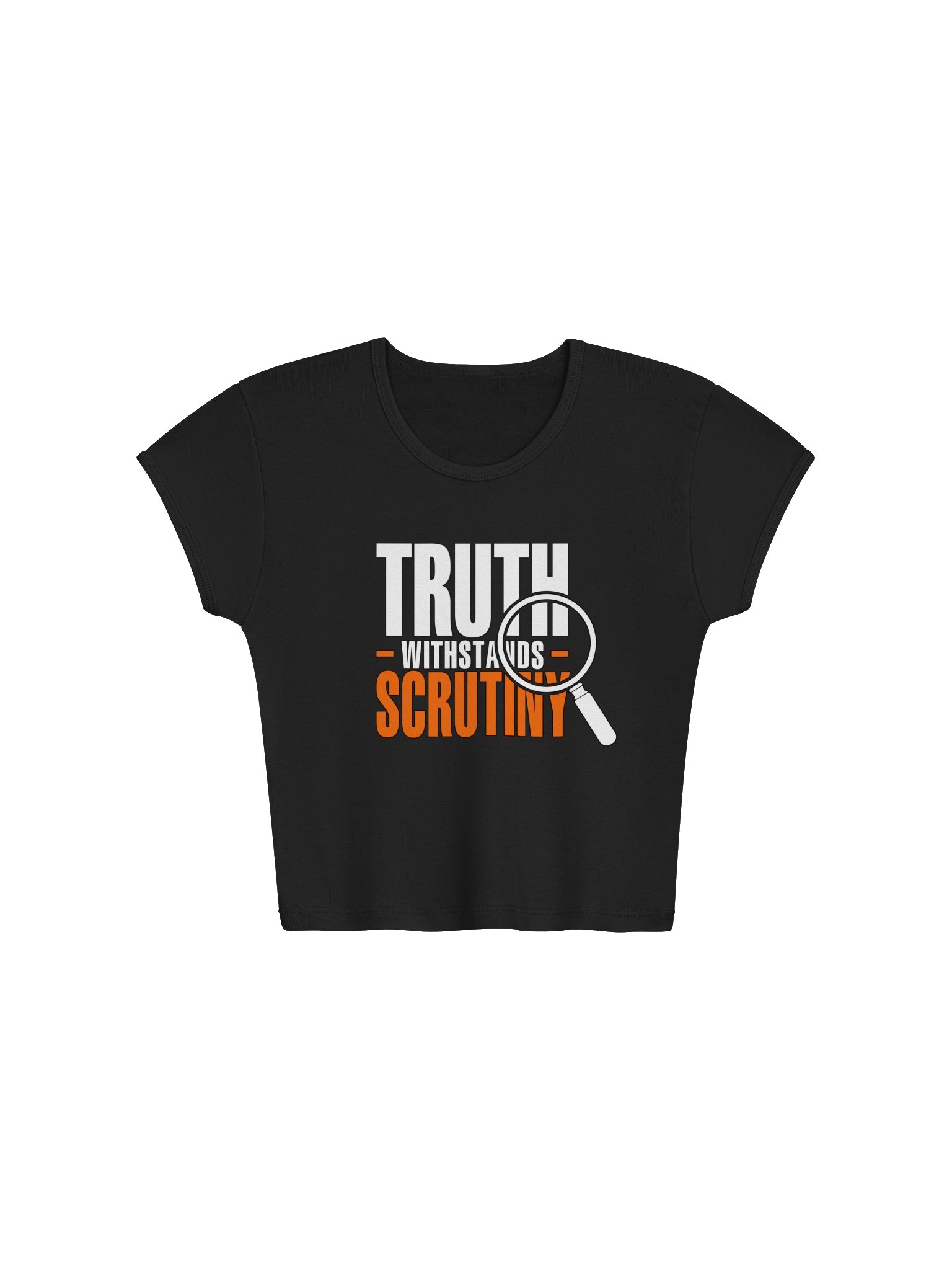 Truth Withstands Scrutiny - Women’s Crop Tee product image (3)