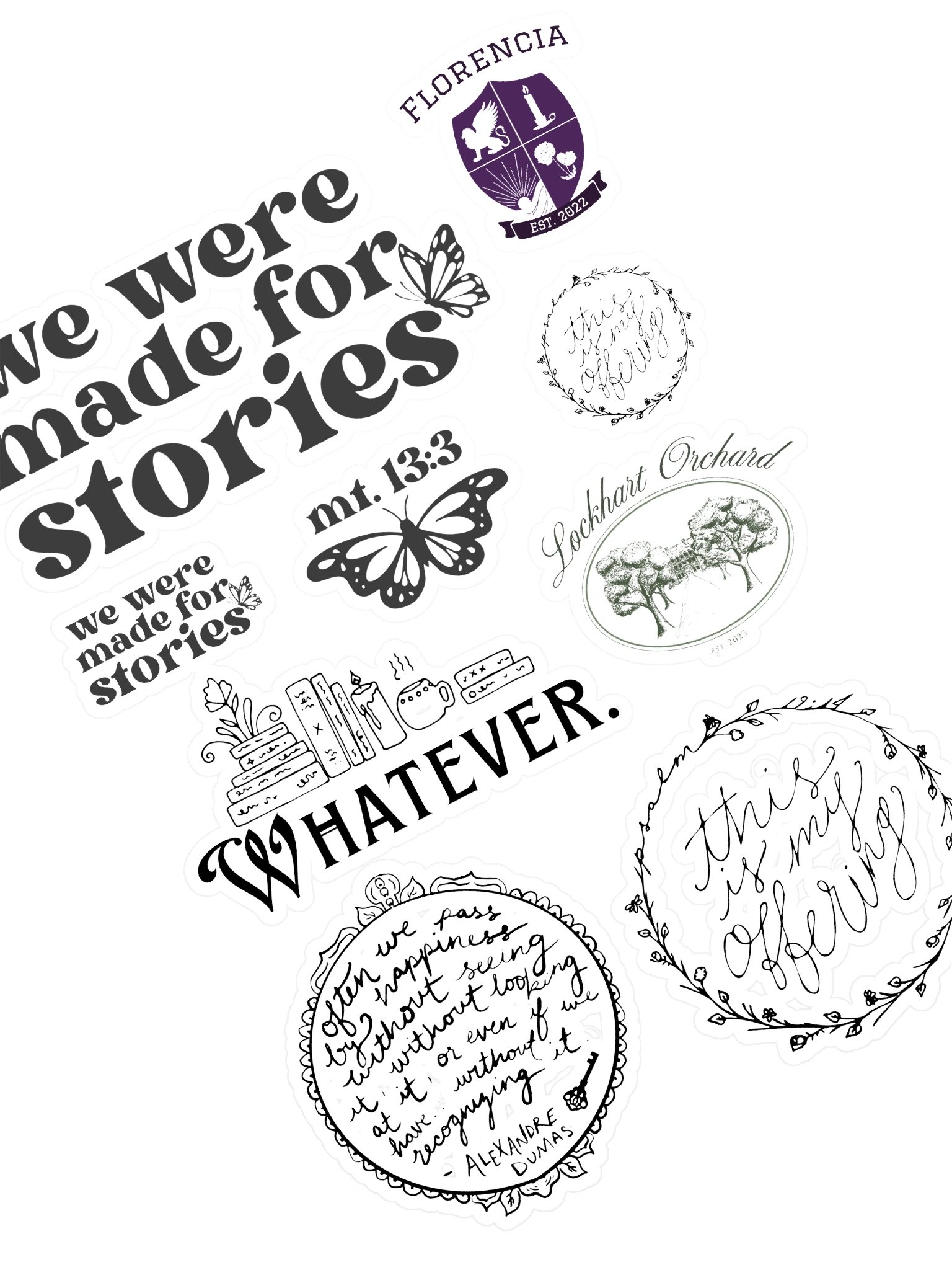 Collections Sticker Sheet product image (1)