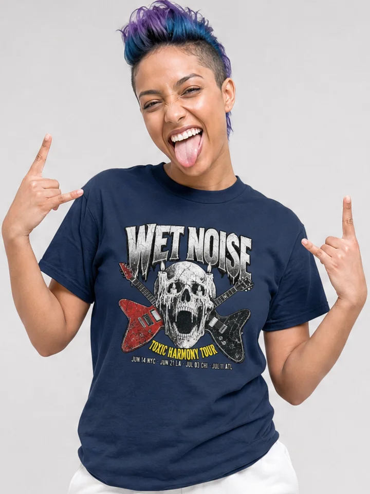 Wet Noise Toxic Harmony Tour Graphic T-Shirt product image (2)
