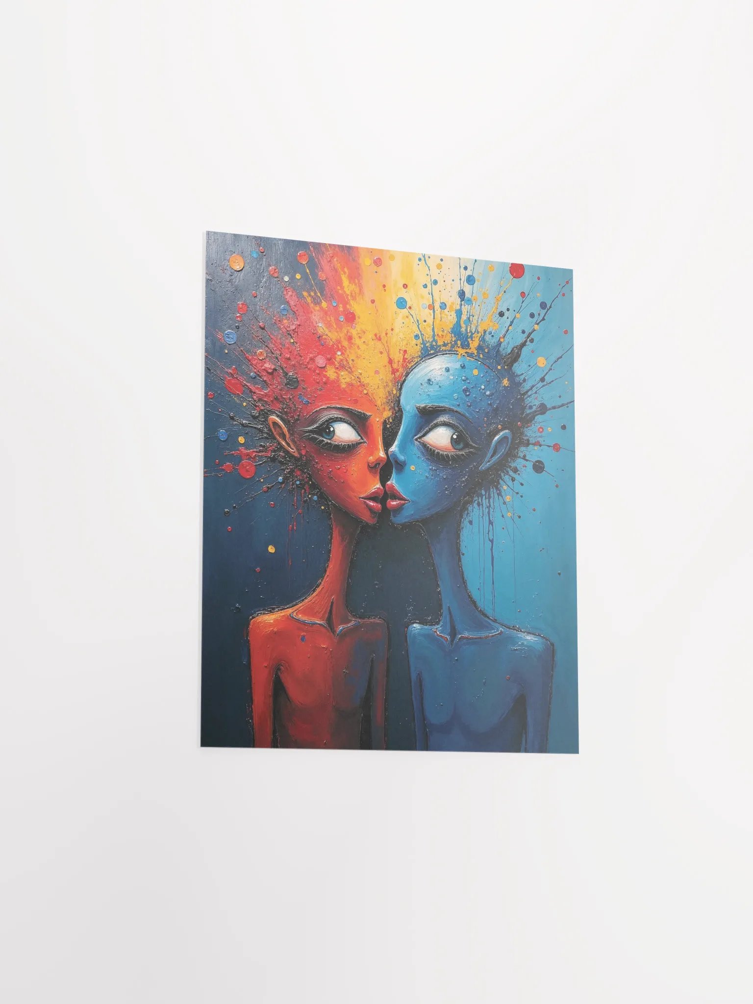 Surreal Kiss Matte Poster product image (19)